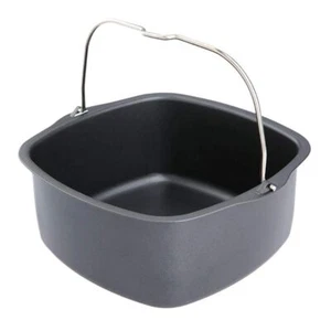 Non-Stick Air Fryer Cake Barrel Baking Pan Oven Frying Roasting Basket forHD9220 - Picture 1 of 7