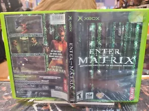 Enter The Matrix Xbox probado en caja original ¡Envío gratuito en Canadá!! - Imagen 1 de 3