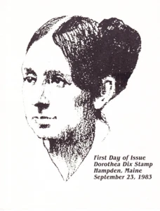 USPS FDC Ceremony Program #1844 Dorothea Dix Mental Health  1983 - Picture 1 of 4