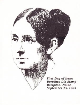 USPS FDC Ceremony Program #1844 Dorothea Dix Mental Health  1983 - Image 1 of 4