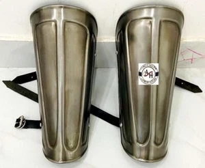 Fully Functional Metal Arm Bracers Cosplay Medieval Knight Arm Armor Guard - Picture 1 of 3