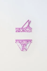 NWT ZARA GIRLS PRINTED BIKINI SIZE 13-14 Years - Picture 1 of 3