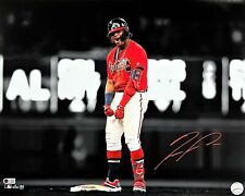 Ronald Acuna Jr Signed 16x20 Braves Photo Standing AUTO JSA COA MLB Holo