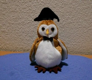 TY Beanie Baby WISEST Owl Class of 2000 Graduate Beanie Baby 2000 - Picture 1 of 10