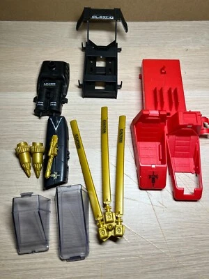 De colección GI Joe ARAH Destro's Dominator 1990 Piezas dosel cuchillas pistola proyectil Foto 1 de 3