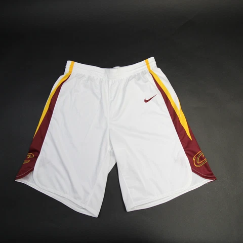 Cleveland Cavaliers Nike Practice Shorts Men's White New Cover