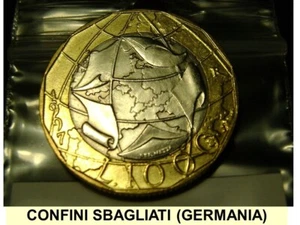 COPPIA MONETE DA 1000 LIRE - ANNO 1997 - UNA CON ERRORI DI CONIO. USATE - Foto 1 di 4