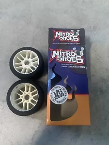 JACO 3742W 1/8 On Road Tires set Front 42 Shore MUGEN KYOSHO SERPENT SMP SLIDE - Picture 1 of 2