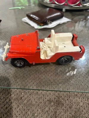 Hubley Jeep Red  Jeep series 1710  made USA Toy Early 70s - Image 1 of 4