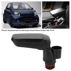 ▷Central Armrest Box With Water Cup Holder For Smart Fortwo Forfour 453 - Picture 1 of 24