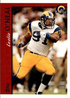 Leslie O'Neal 1997 Topps #226 St. Louis Rams - Image 1 of 2