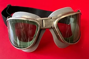 US AIR CORPS TYPE B-7 FLYING GOGGLES- AMERICAN OPTICAL CO. - Picture 1 of 10