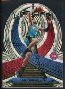 2022-23 Panini Revolution Cade Cunningham #9 Lift Off Fractal - Picture 1 of 2