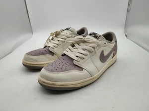 Nike-Air Jordan 1 Retro OG Low Atmosphere-White/Grey-Men's Size 9.5-CZ0790-101 - Picture 1 of 15