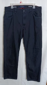 Pantalones de mezclilla Alberto, para hombre, W 36 L34, azul oscuro, ajuste moderno, entrepierna medidas a 30L - Imagen 1 de 6