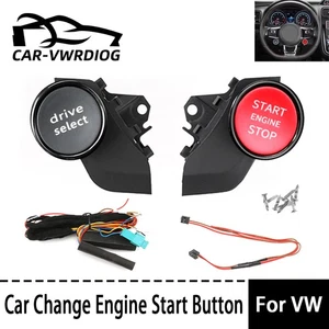 For VW R8 Engine Stop Start Retrofit Button Drive Select Switch Steering Wheel - Picture 1 of 7