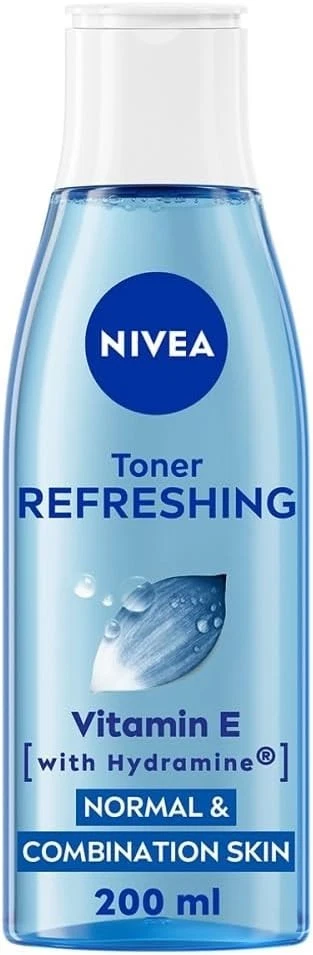 1X 200ML NIVEA Refreshing Face Toner with Vitamin E - NEW UK FREE P&P - Image 1 of 1