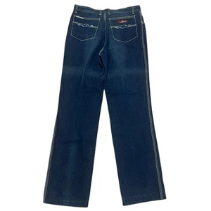 Vintage Jordache Jeans Dark Wash High Rise Horse Head Logo Gr. 34 Hong Kong - Bild 1 von 12