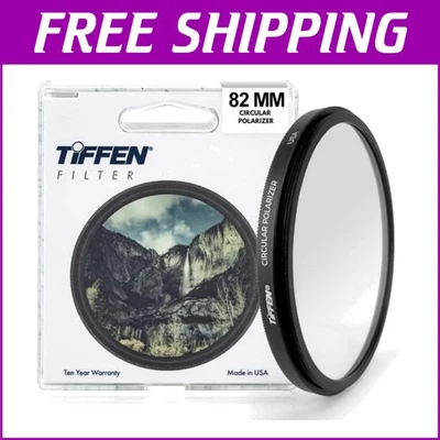 Ultra-Slim 82mm Circular Polarizer Filter for Enhanced Photography & Videography - Image 1 of 3