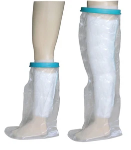 CAST BANDAGE WATERPROOF PROTECTOR COVER BATH SHOWER CHOOSE LEG ARM HAND OR FOOT - Picture 1 of 2