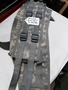 USGI MOLLE II Molded Padded/Kidney Waist Belt for Large Ruck Sack ACU (A) - Picture 1 of 9