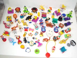 Grande lotto 70+ pezzi giocattoli vintage McDonald's Disney Burger King ecc Happy Meal - Foto 1 di 21