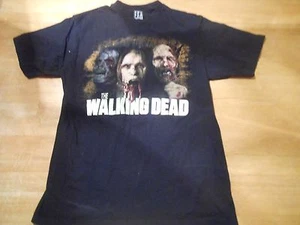 LICENSED THE WALKING DEAD 3 ZOMBIES HERREN T-SHIRT SCHWARZ GR: MEDIUM **NEU** - Bild 1 von 2