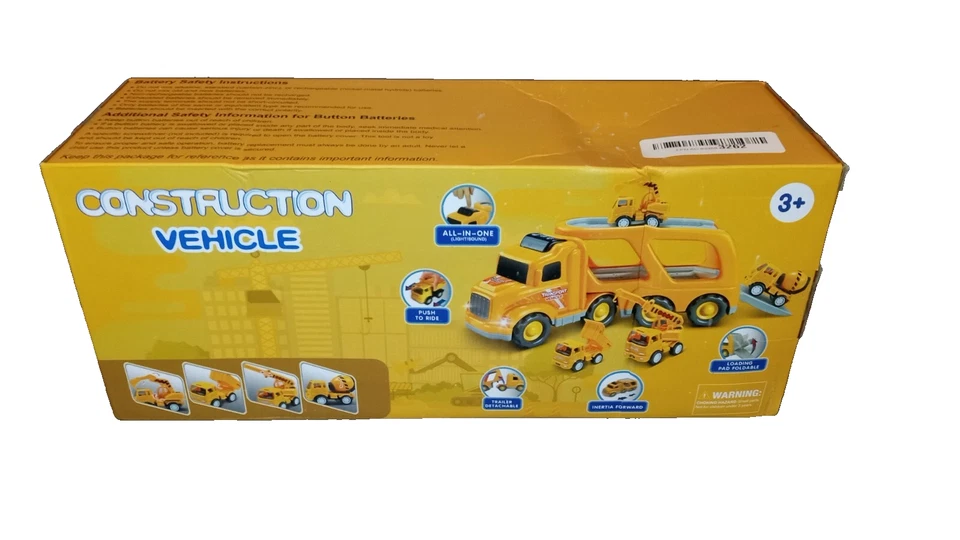 Toys for 3 4 5 6 Year Old Boys Kids Car Girls Toddlers in 1 Friction Power Age