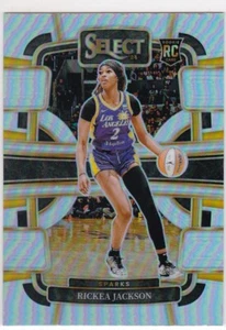 2024 Panini Select WNBA RICKEA JACKSON Concourse SILVER PRIZM Sparks RC #58 - Picture 1 of 1