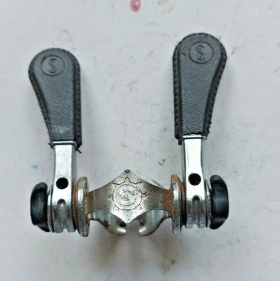 Manettes vitesses vélo course vintage SIMPLEX Criterium 1970's shifters - Image 1 of 4