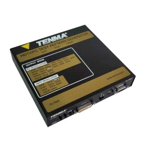 Tenma 72-7985 HDTV/PC Test Pattern Generator DVI, VGA, YPbPr, W/HDMI Adapter HCS - Picture 1 of 8