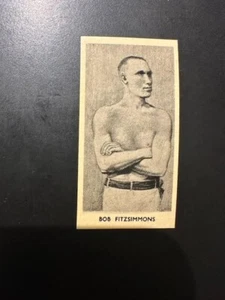 F.C. 1938 Cartledge Famous Prize Fighters Boxeo Brillante #24 B. Fitzsimmons Casi Nuevo - Imagen 1 de 2