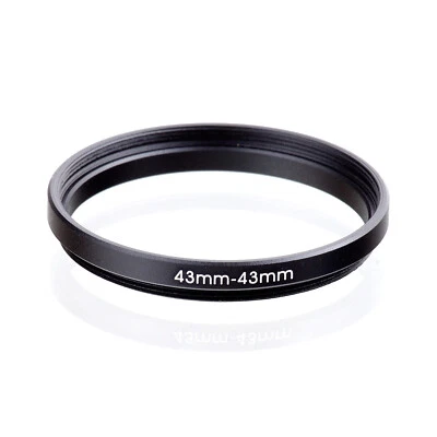 43mm to 43mm 43-43mm 43mm-43mm Extending Filter Ring Adapter for Camera Accessor - Image 1 of 3