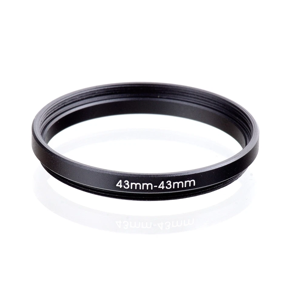 43mm to 43mm 43-43mm 43mm-43mm Extending Filter Ring Adapter for Camera Accessor - Image 1 of 3