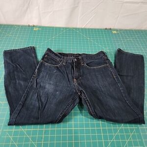 Bullhead Denim Co Men's Size 31 x 30 Slim Jeans Black Dark Wash Pants Skinny