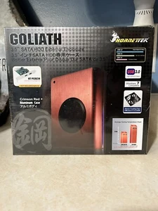Goliath HT-318-U3-BLK 3.5in SATA HDD External Enclosure SEALED NIB - Picture 1 of 5