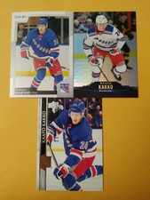 Kaapo Kakko New York Rangers 3 Card Lot OPC UD Tim Hortons 