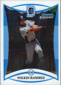 2008 (TIGERS) Bowman Chrome Draft Prospects #BDPP105 Wilkin Ramirez FG