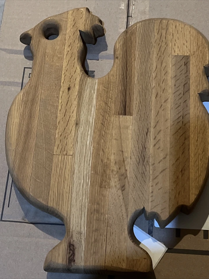 Chicken Wood Cutting Board-Martha Stewart Collection. - Image 1 of 1