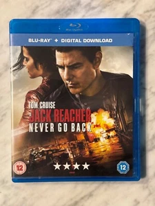 Jack Reacher Never Look Back Blu-Ray - Picture 1 of 1
