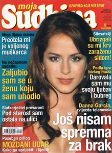 MOJA SUDBINA #4 2008 CROATIAN TRUE EVENTS MAGAZINE cover DANNA GARCIA - Picture 1 of 1