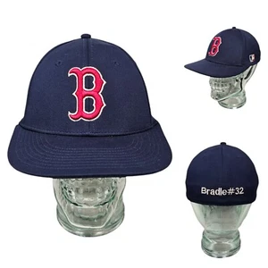 Boston Red Sox MLB OC Sports Q3 Azul con Rojo B Logo Gorra Talla S/M Sombrero Personalizado - Imagen 1 de 9