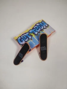 Tech Deck Skateboards & Ramp Bundle Finger Boards Stake Park Ramps - Picture 1 of 8