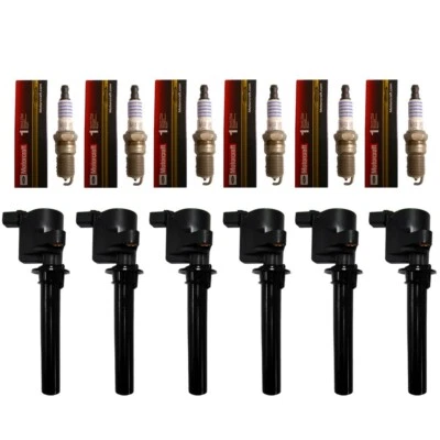 Juego de 6 bobinas de encendido + 6 bujías Motorcraft para Mazda 6 2005-08 Foto 1 de 3