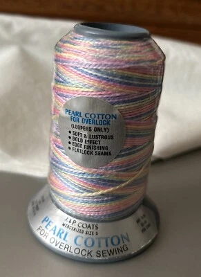 pearl cotton Thread 150 Yrds for overlock  NEW - Image 1 of 2