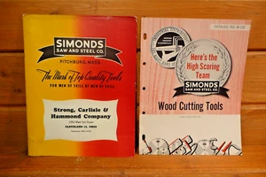 2 Vintage Catalogs Simonds Saw And Steel Co. - Picture 1 of 9