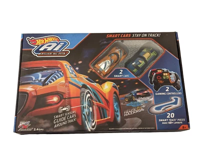 Unused / Open Box HOT WHEELS Ai SMART CARS - Intelligent Race System, NIOB - Image 1 of 4