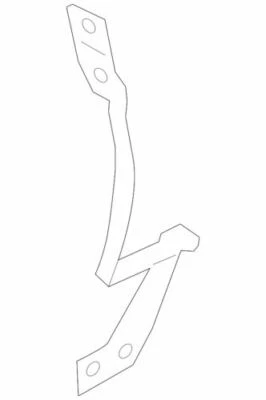 OEM новый 2013-2019 Ford Lincoln MKZ черный ярлык гибридный седан петля Dp5Z-16797-A - Изображение 1 из 4