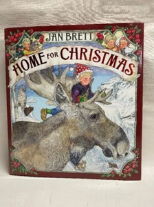 Home for Christmas by Jan Brett 5th Printing- Hardcover- Excellent - Picture 1 of 5