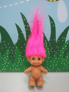BAMBINO NUDO - Bambola Russ Troll 2" - NUOVA IN CONFEZIONE - Capelli Rosa - Foto 1 di 4